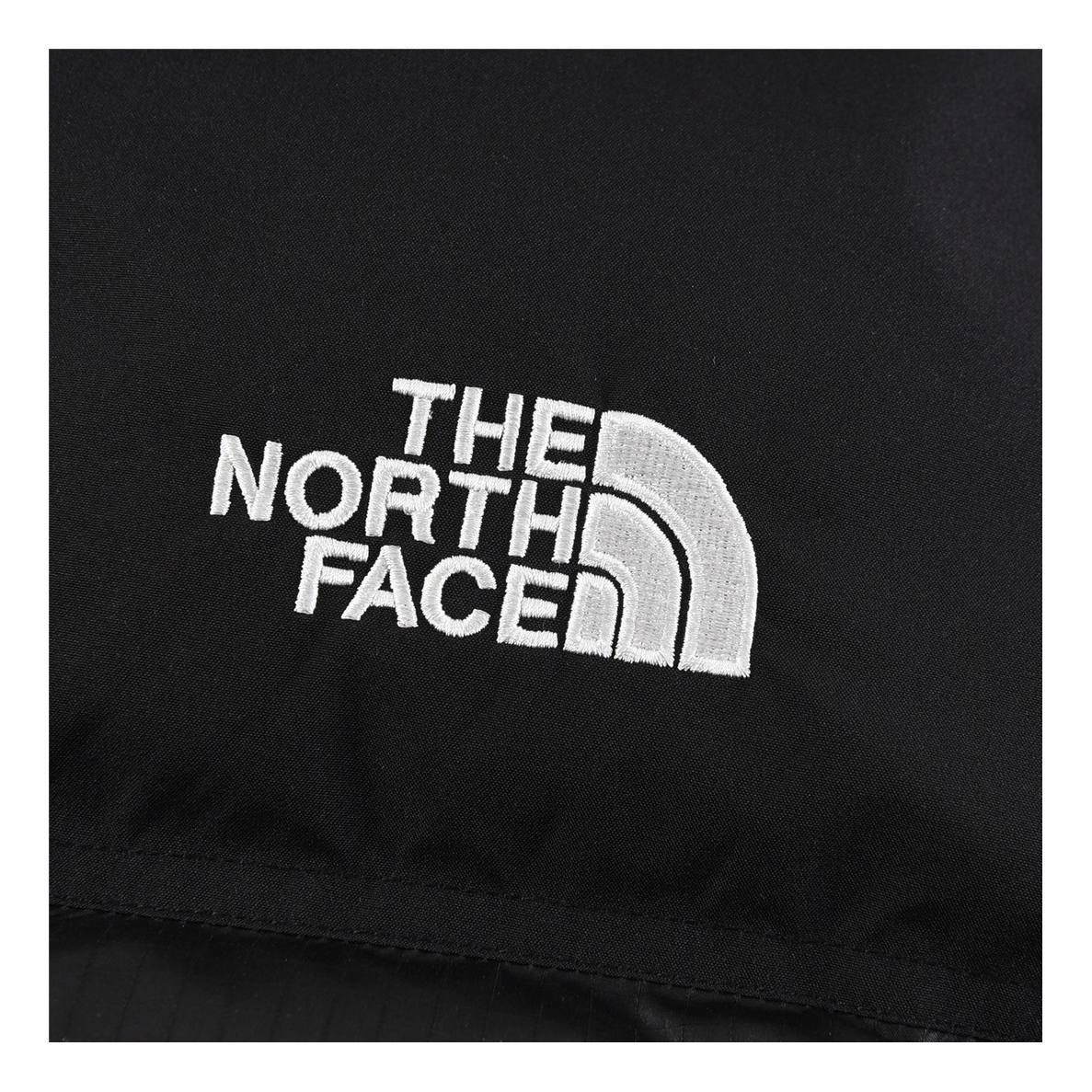 The North Face Nuptse Cropped Puffer Jacket – Black
