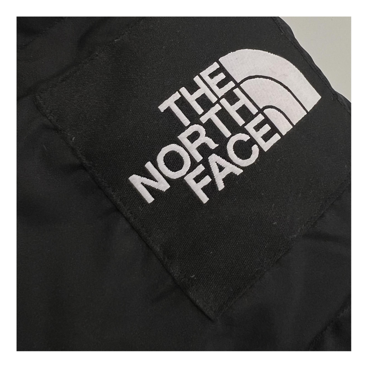 The North Face Hooded Long Puffer Coat – Black