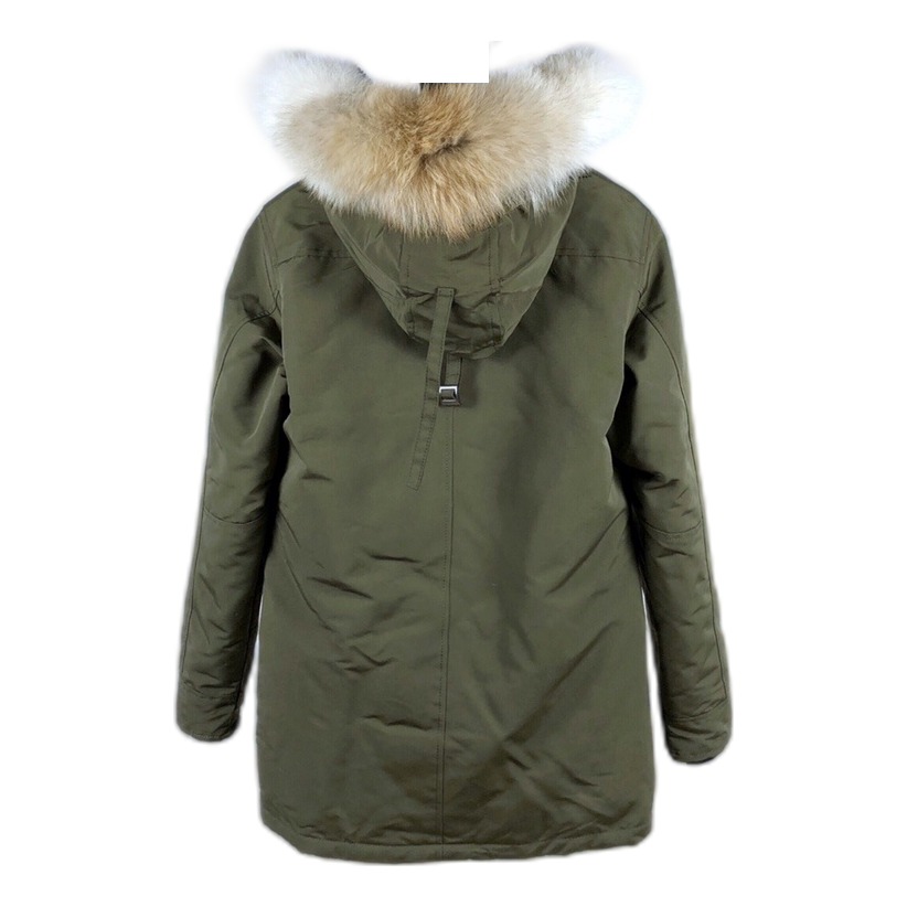 Canada Goose Chateau Fur-Trim Parka - Military Green
