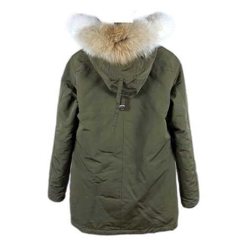 Canada Goose Chateau Fur-Trim Parka - Military Green