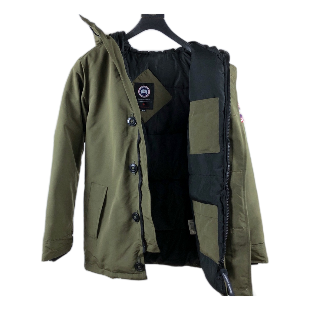 Canada Goose Chateau Fur-Trim Parka - Military Green