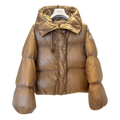 Moncler Borey Hooded Puffer Jacket - Bronze