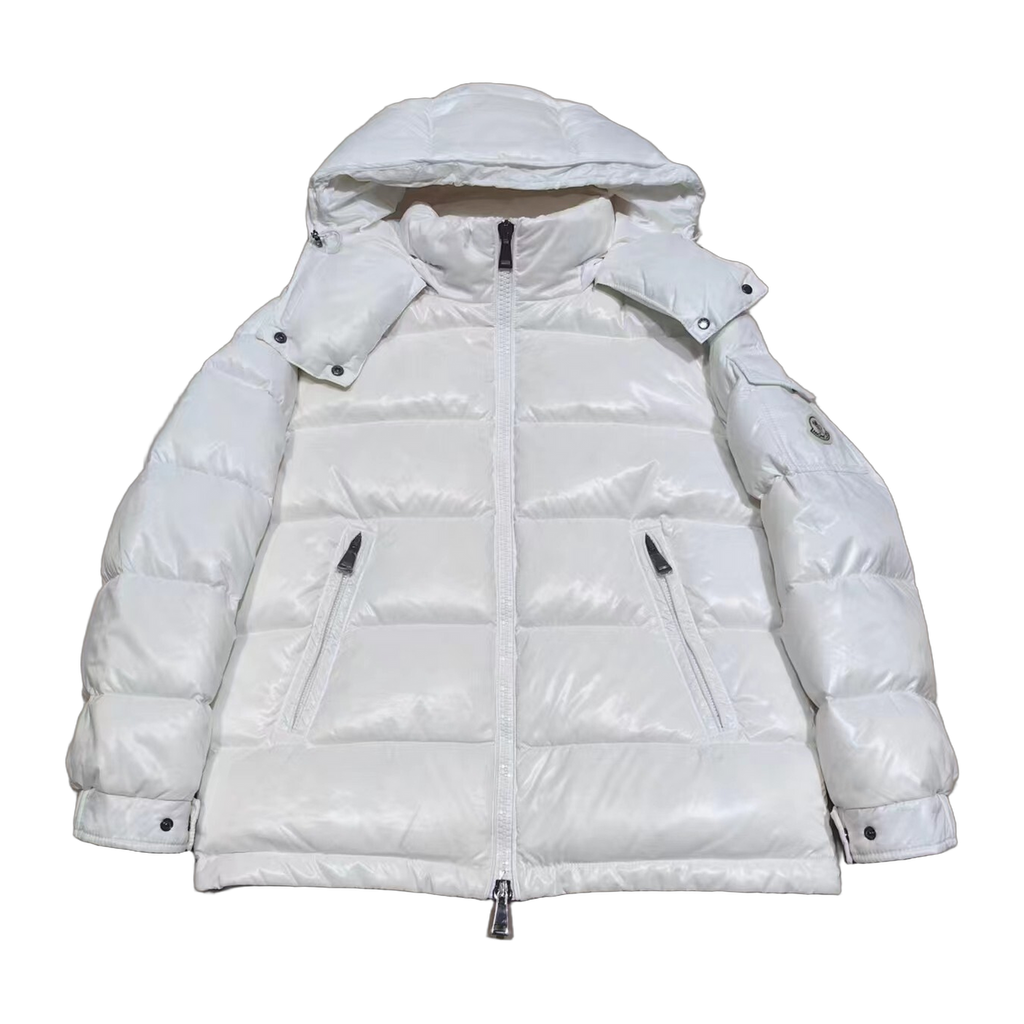 Moncler Maire Hooded Short Down Jacket