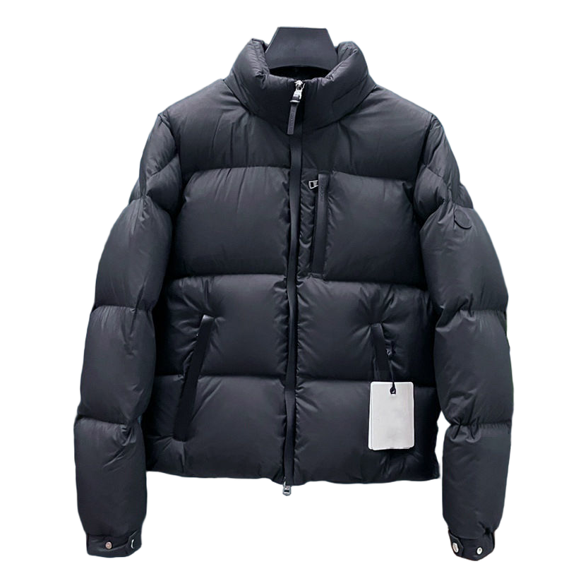 Moncler Tonal-Patch Wide-Quilt Hooded Puffer Jacket