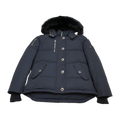 Moose Knuckles Women's Original Shearling-Trim 3Q Jacket – Navy