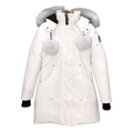 Moose Knuckles Stirling Parka – White Fur Trim