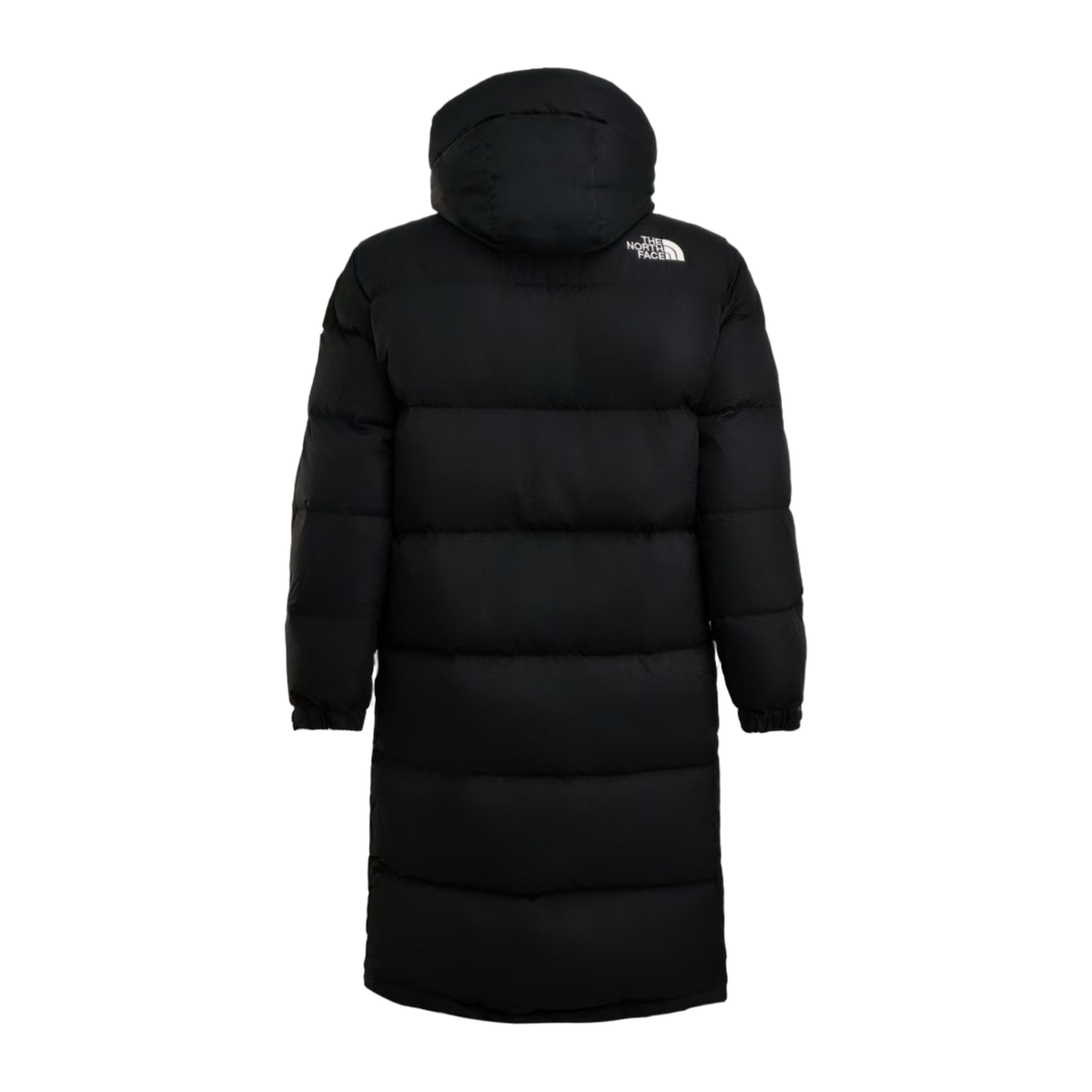 The North Face Color-Block Long Down Coat – Black